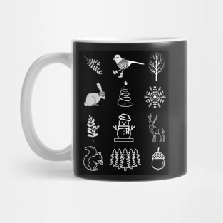 Cute Winter Pattern Mug